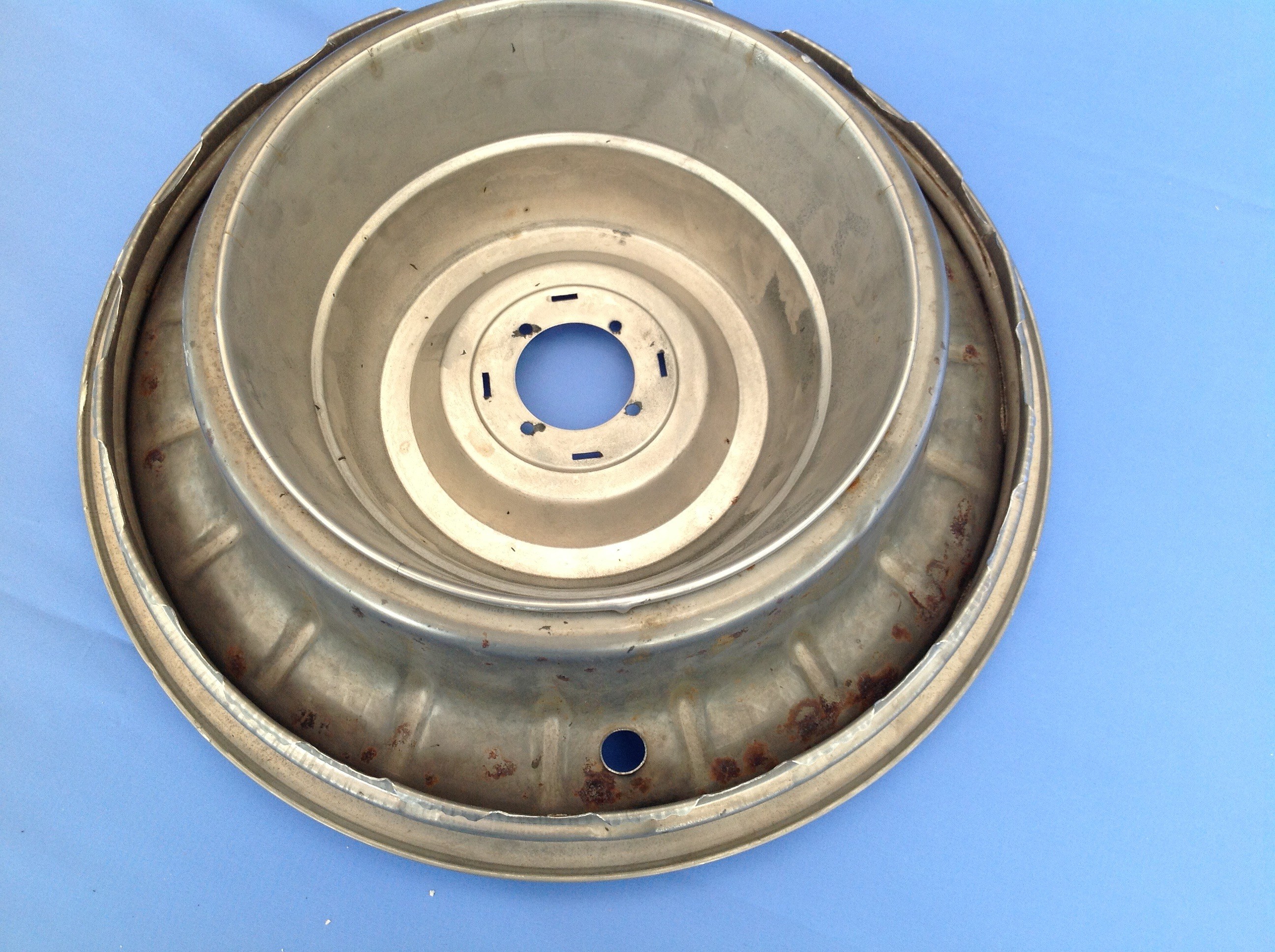 1956 Wheel Disc. Cover 3510479 NOS and RESTORED Cadillac Parts