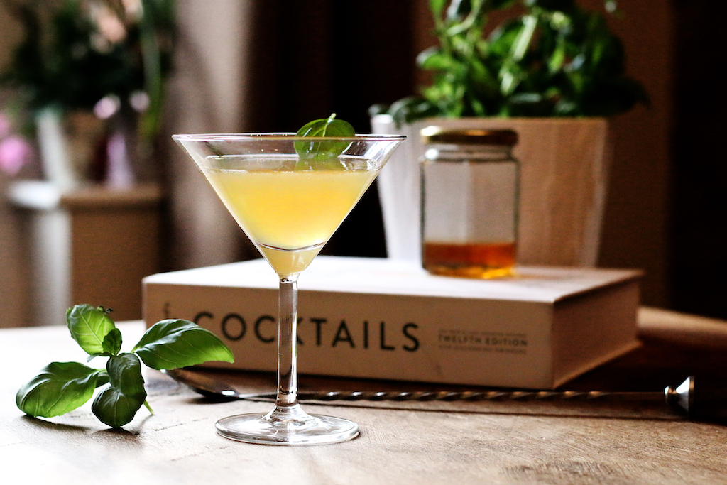 Basil and Honey Daiquiri The Nosey Chef
