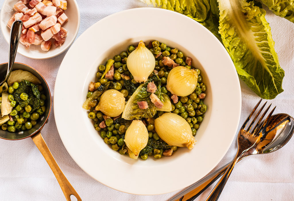 Petits pois à la Française The Nosey Chef