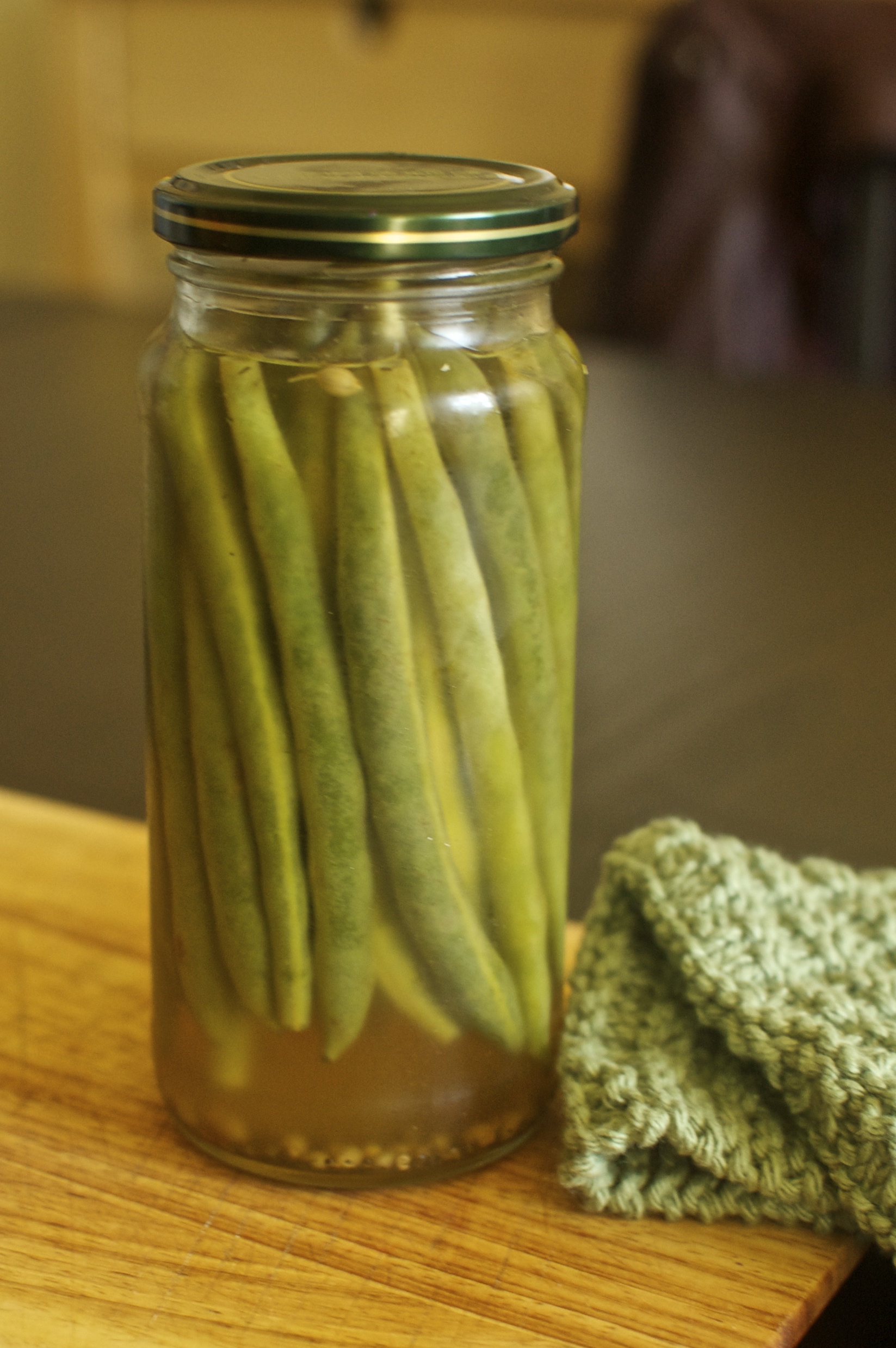 Quick Pickled Green Beans Or how to make people very happy very