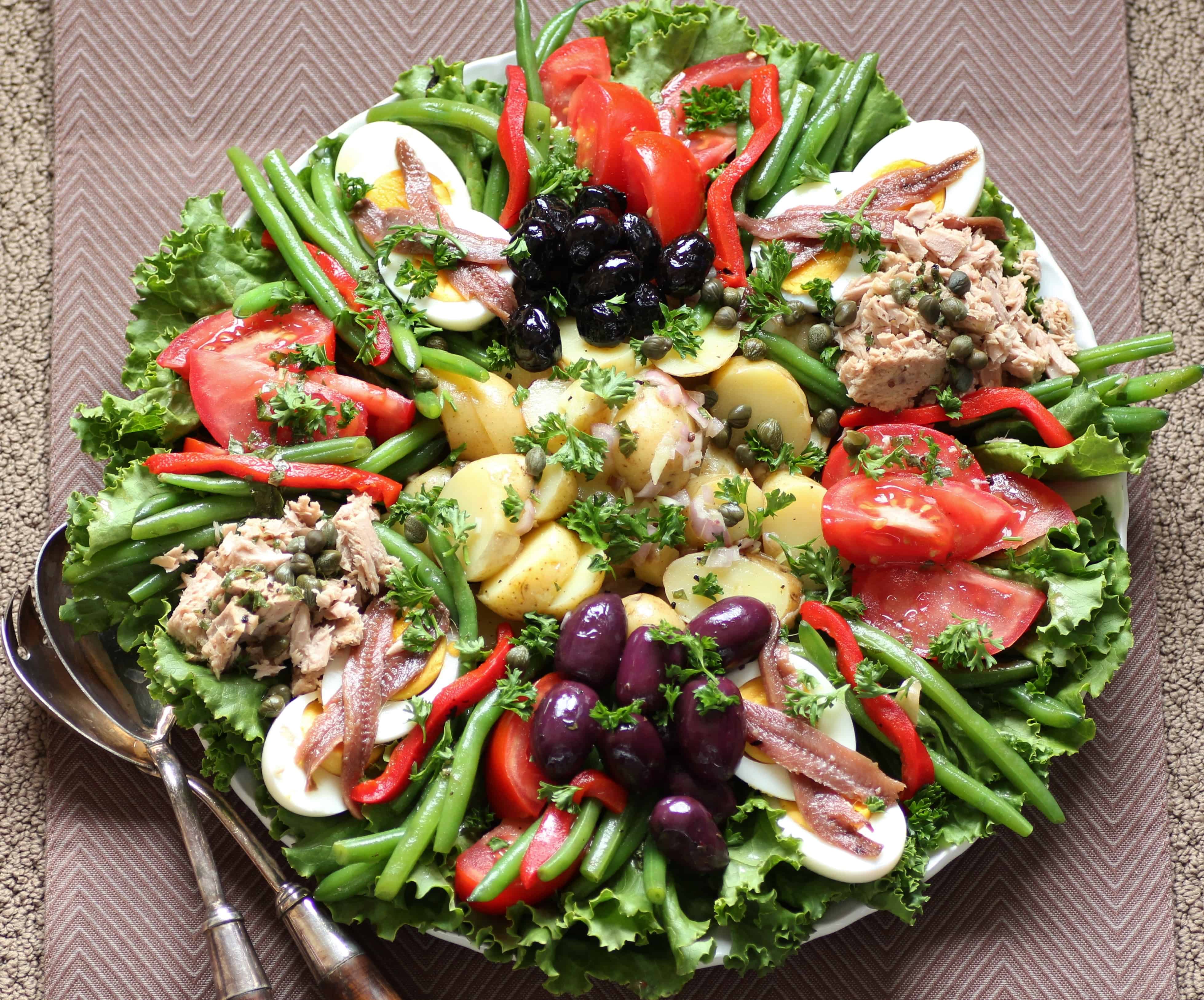 Julia Child's Salade Nicoise for JC100 Noshing With the Nolands