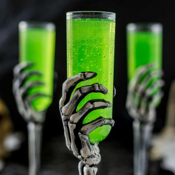 Embalming Fluid Cocktail for Halloween fun for adults