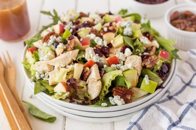 Copycat Wendy's Apple Pecan Chicken Salad Noshing With the Nolands