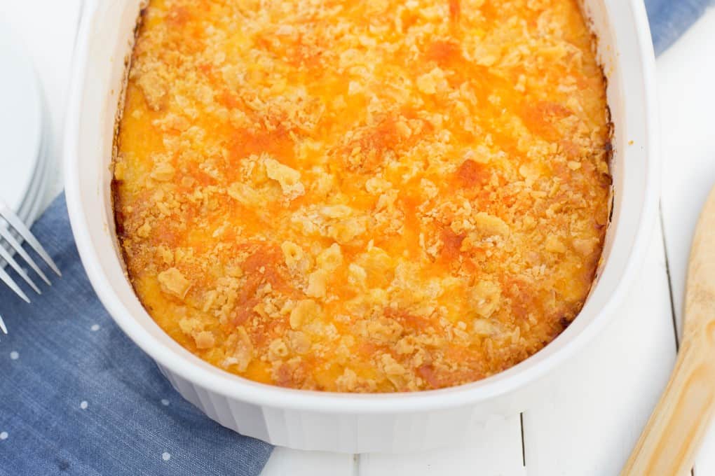 Old Time Squash Casserole is a perfect side dish for the holidays!