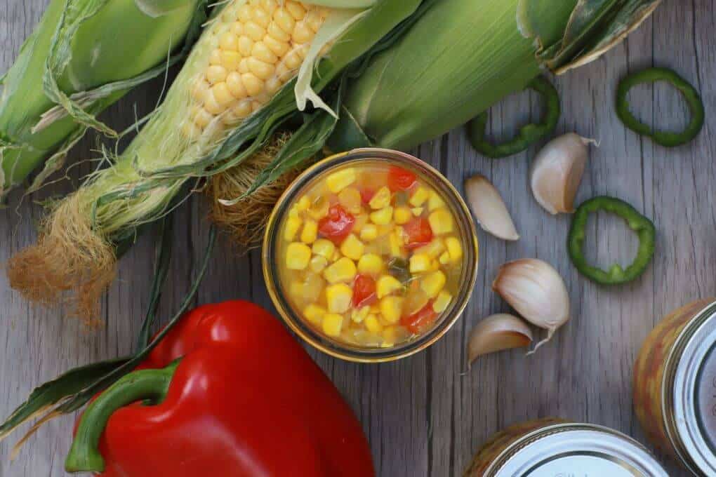 Sweet 'n' Spicy Canned Corn Relish