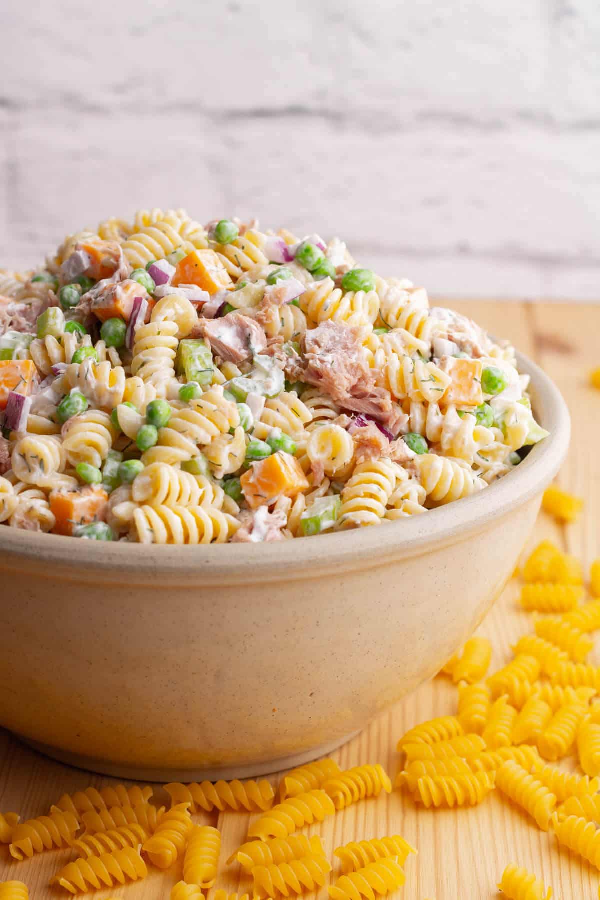 Creamy Tuna Pasta Salad Noshing With the Nolands