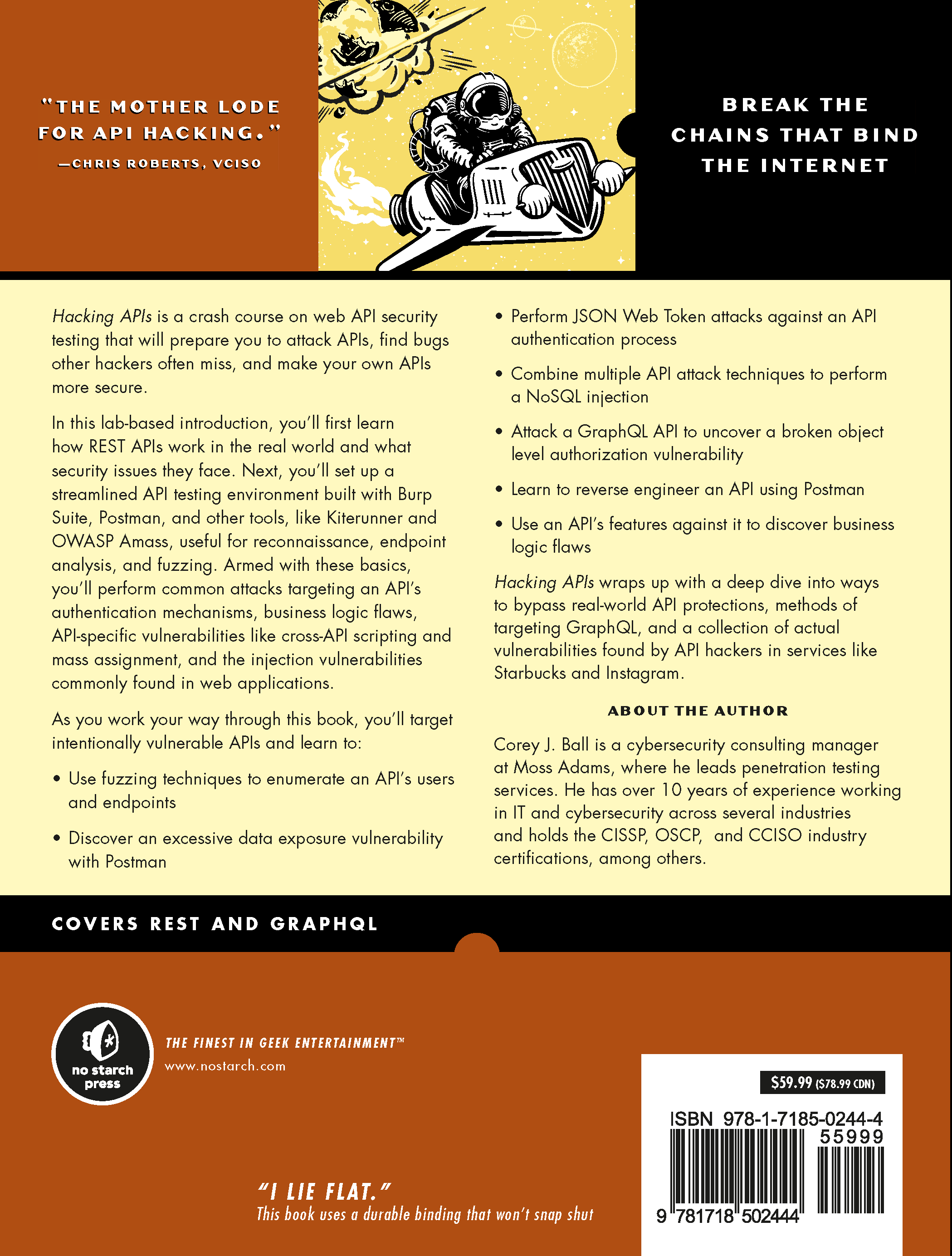 Hacking APIs No Starch Press