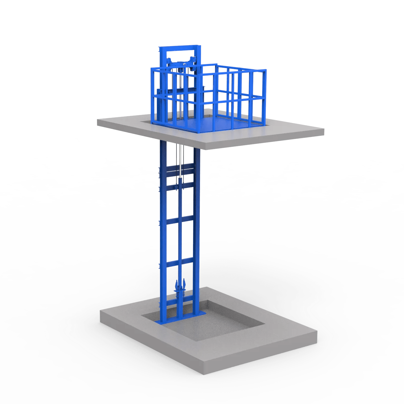 Small Goods Lift Wall Mounted Cargo Lift Nostec Lift