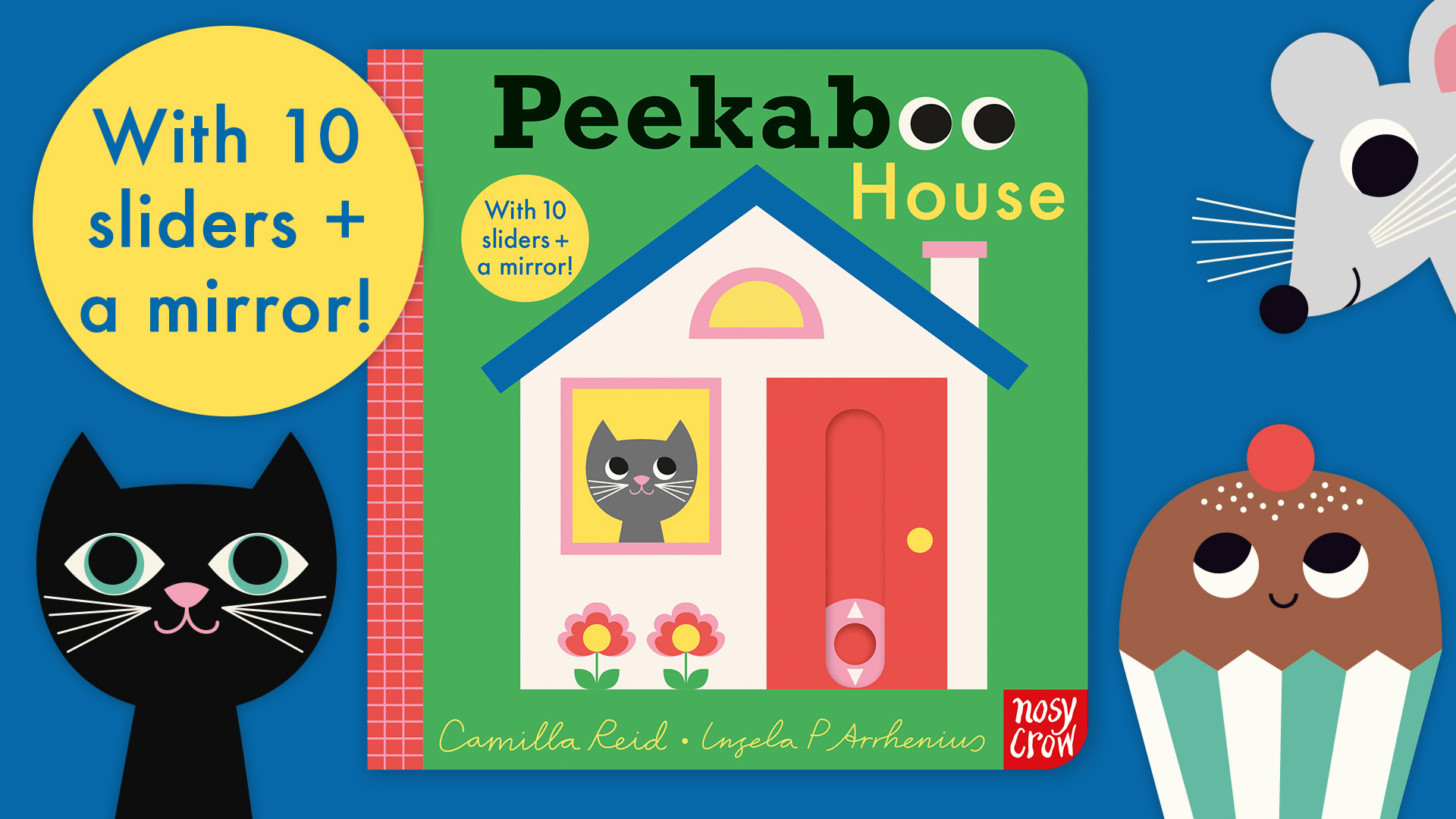Take a look inside Peekaboo House the latest in the Peekaboo series by Camilla Reid and Ingela