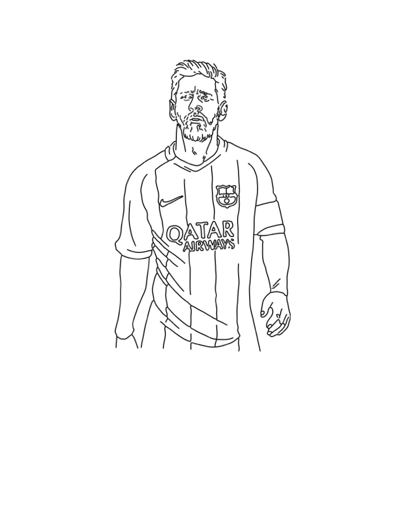 Lionel Messi Color Sheet Notability Gallery