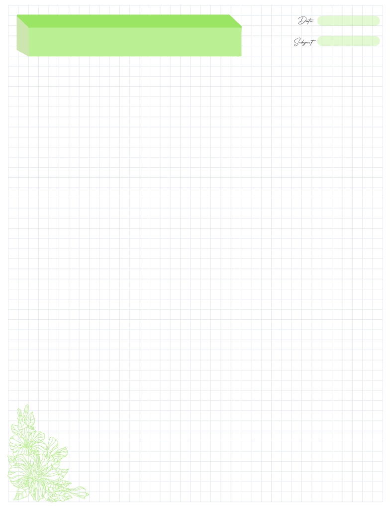 Soft Green Graphing Paper Notability Gallery