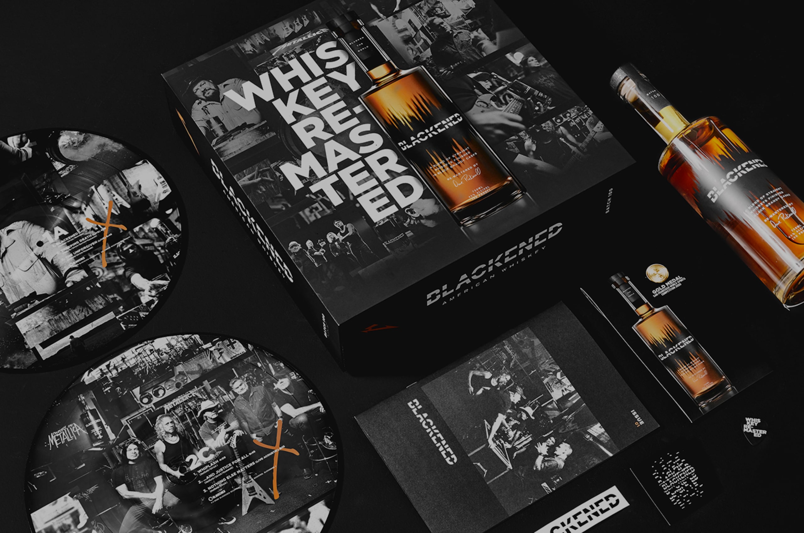 Blackened American Whiskey Releases Batch 100 Whiskey & Vinyl Box Set