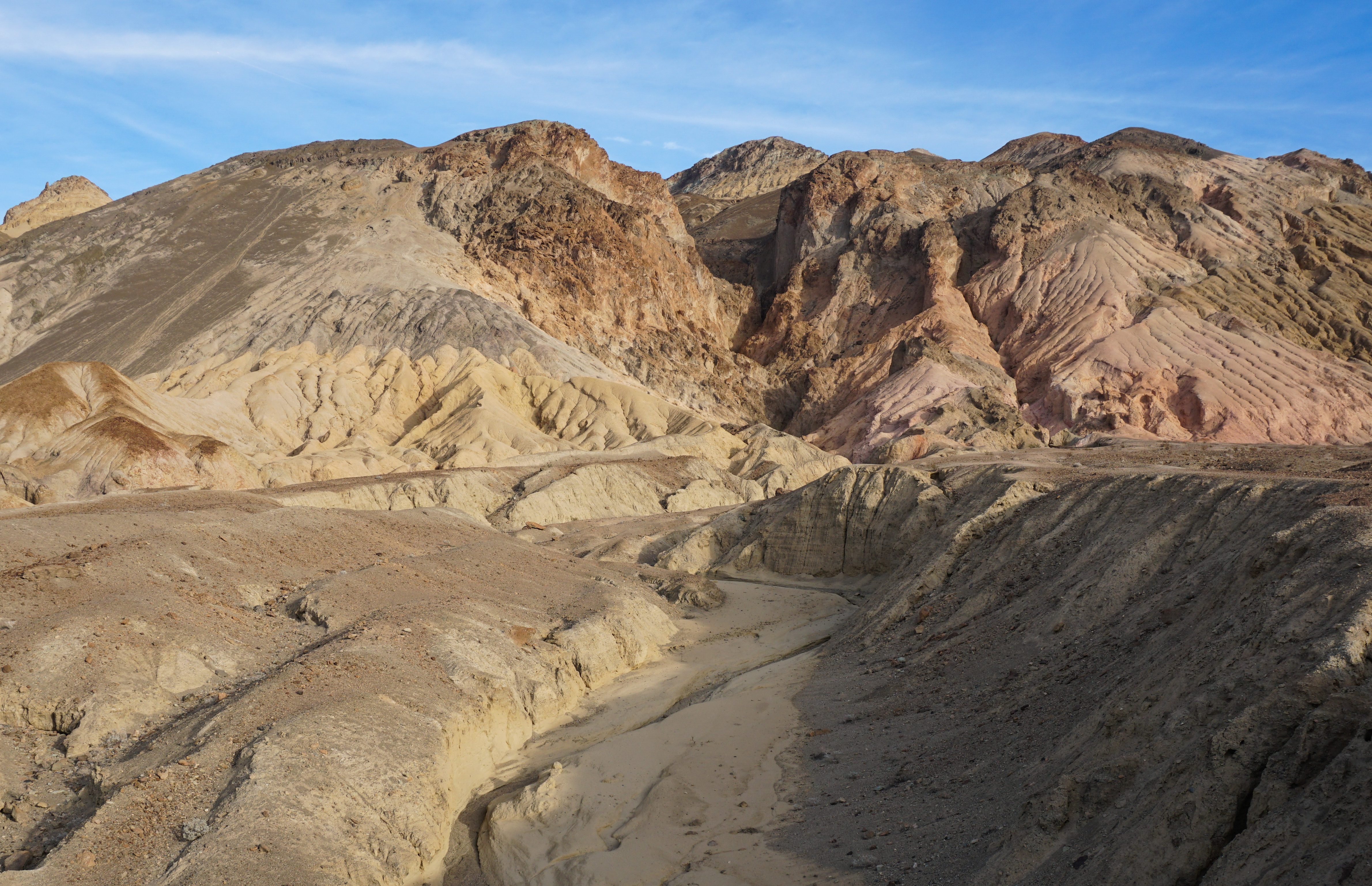Artist's Drive at Death Valley National Park Finding Color in the