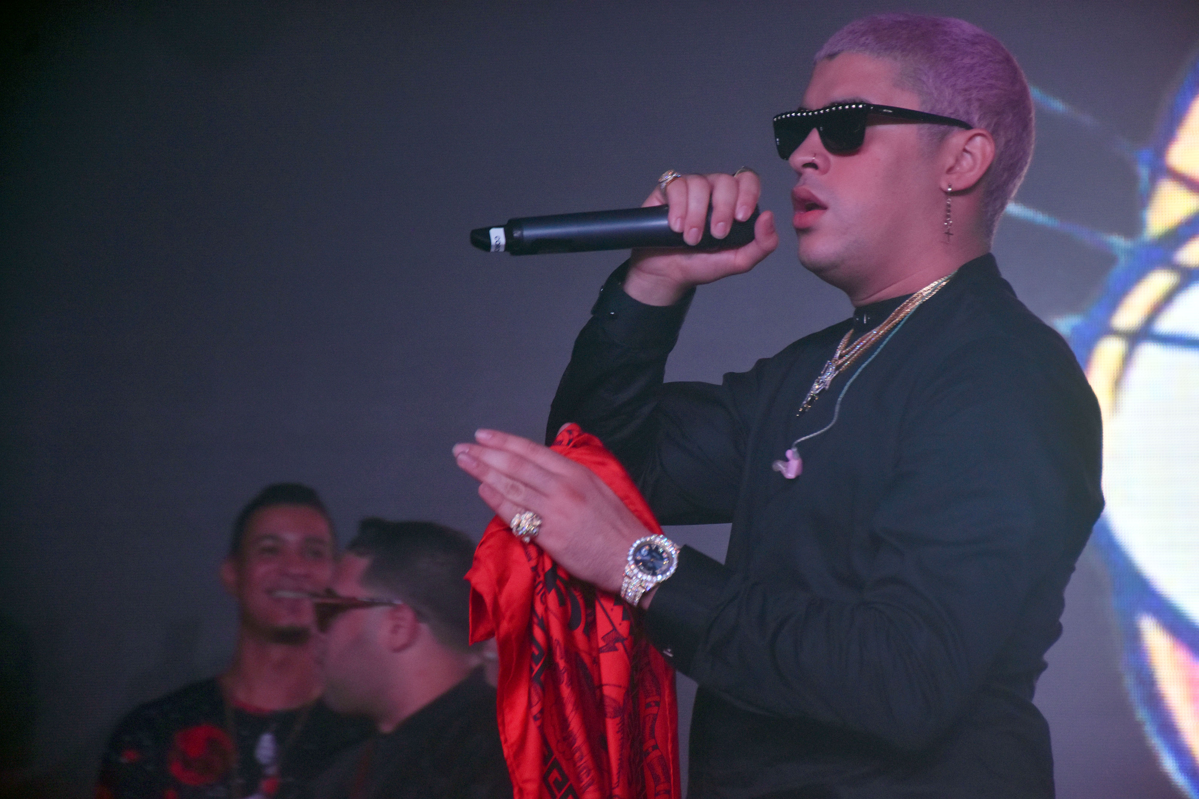 Bad Bunny presentó su música con éxito en el Hard Rock Live Nota