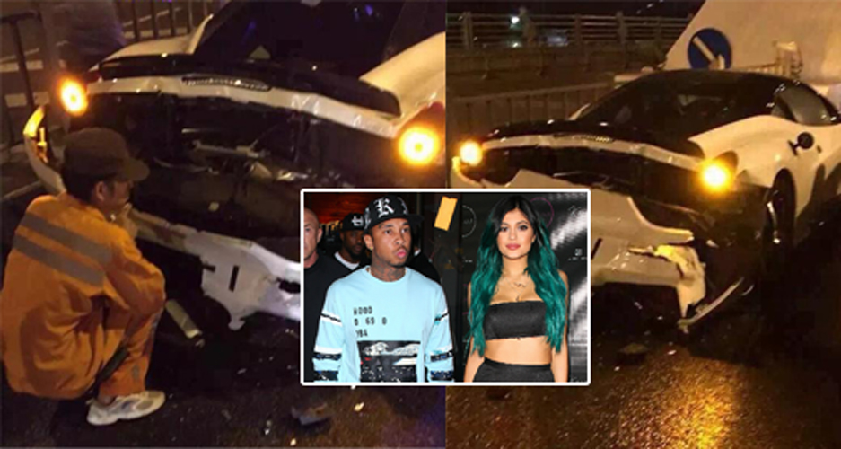 Kylie Jenner Crashes Brand New Ferrari Birthday Present