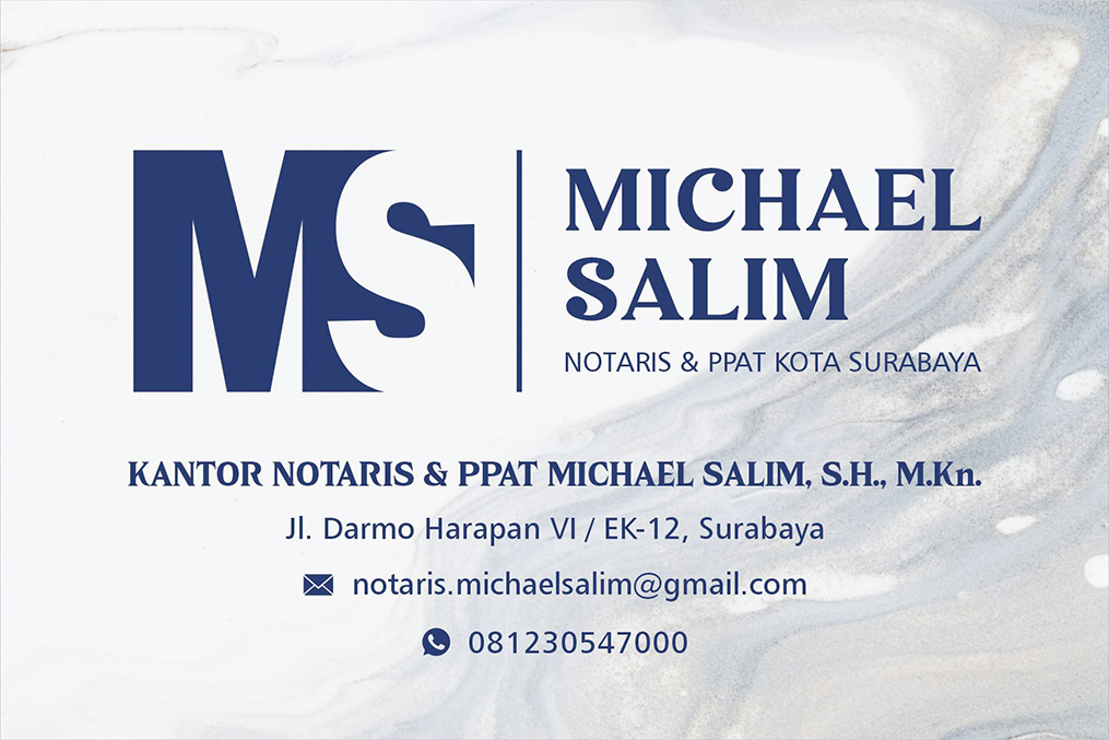 Notaris Michael Salim Indonesian Notary Public