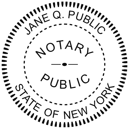 New York Notary Embosser