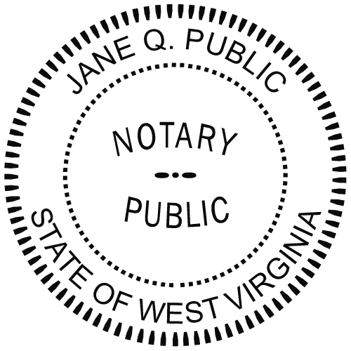 West Virginia Notary Seal Embosser »