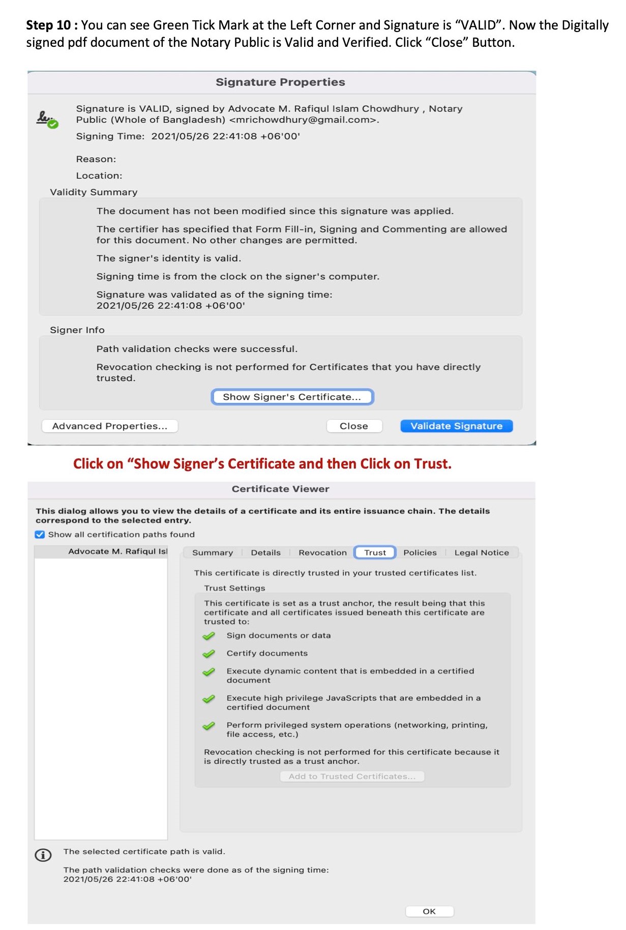 Electronic Notarization Platform