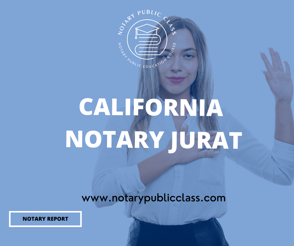How to complete a notary jurat Notary Public Class