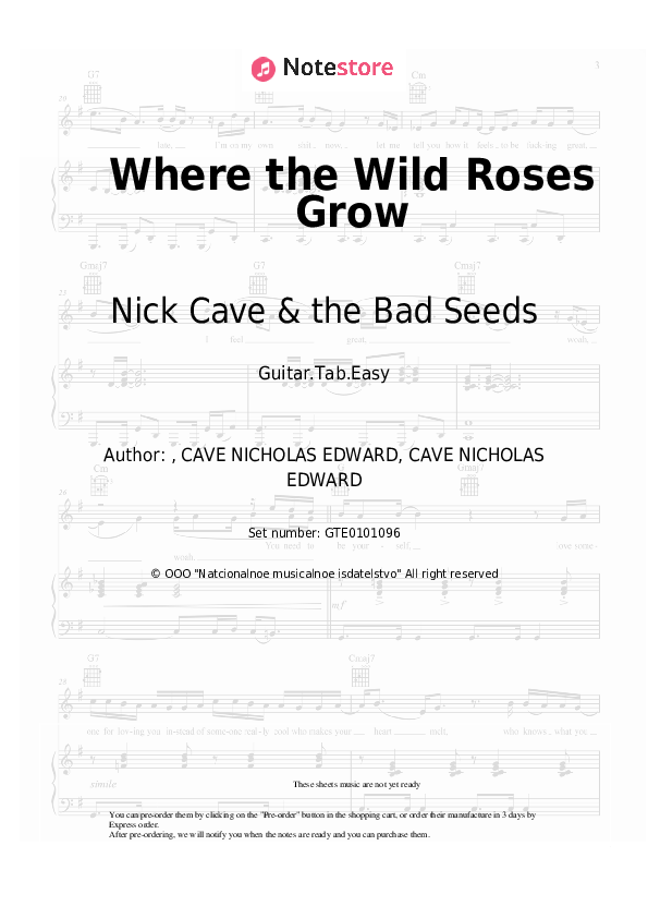 Nick Cave & the Bad Seeds, Kylie Minogue Where the Wild Roses Grow