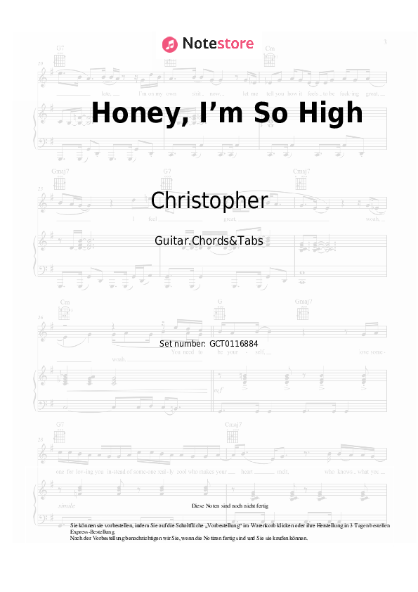 Christopher Honey, I’m So High (From the Netflix Film ‘A Beautiful