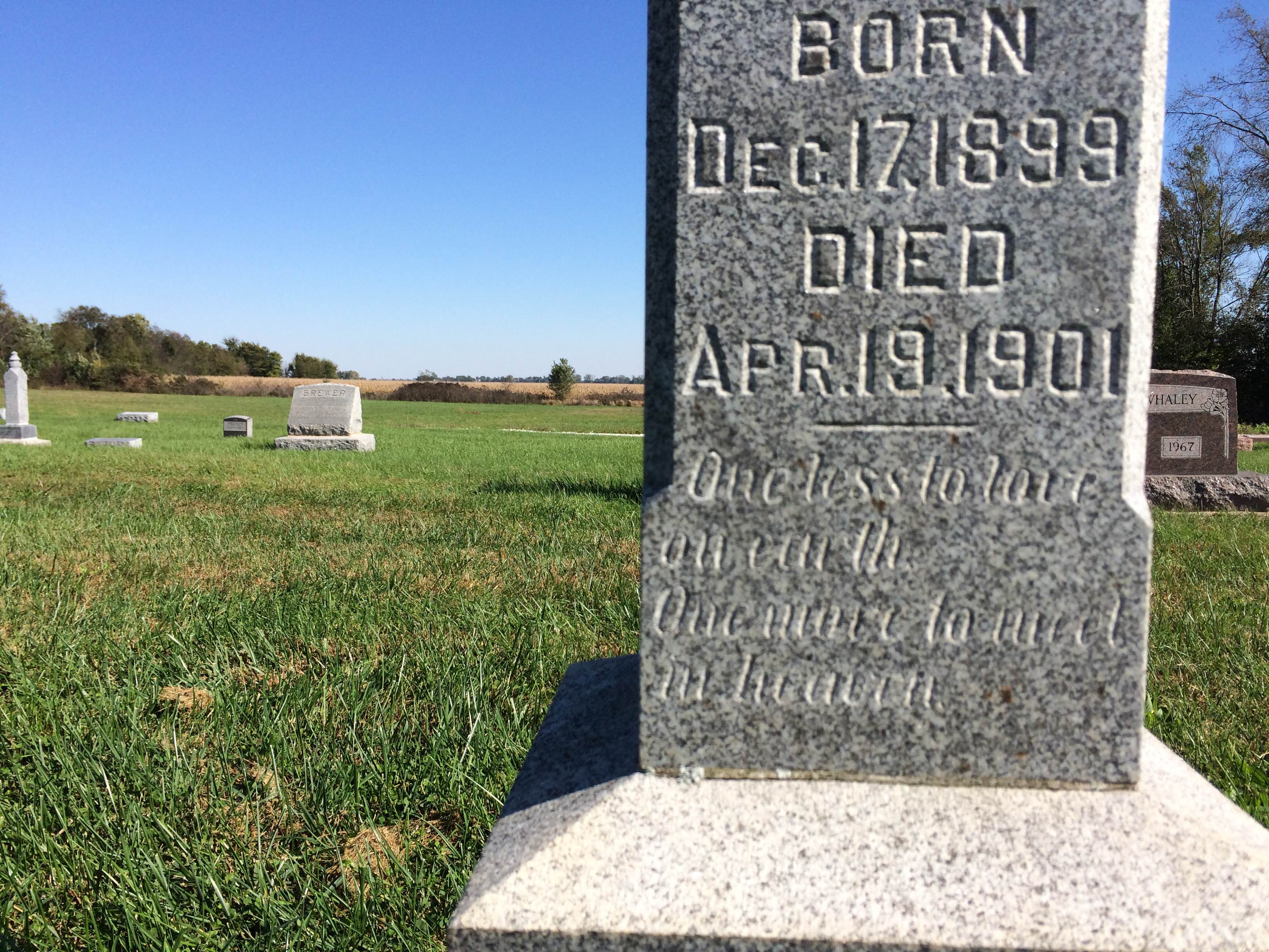 Indiana Cemeteries Buswell and Justus Cemeteries (Updated 12/3/2017