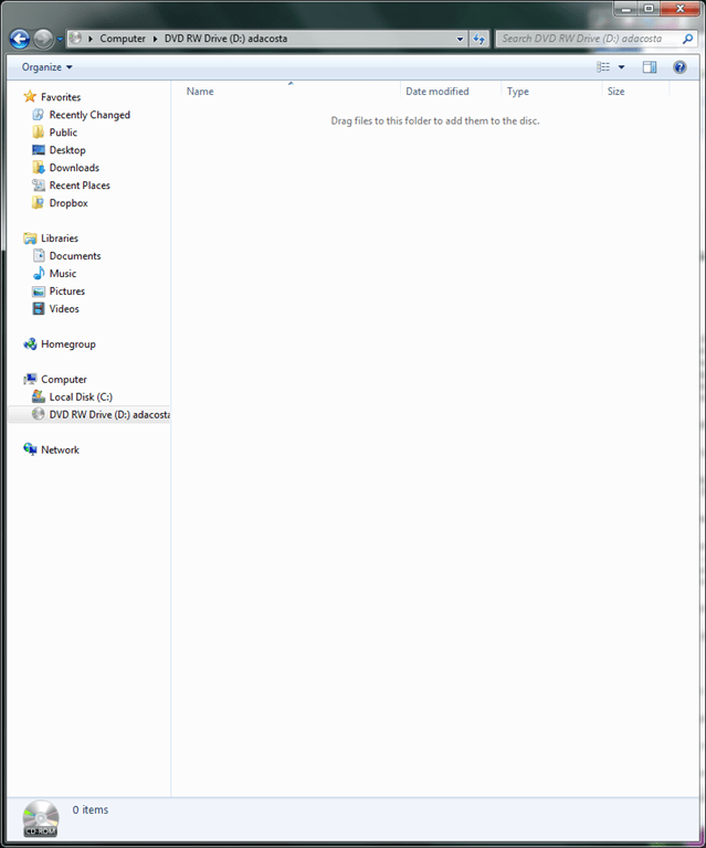 How to burn a CD or DVD in Windows 7 for Backing Up, Music CDs and Movies