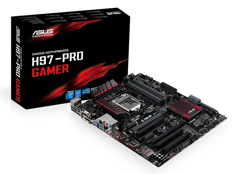 ASUS H97PRO GAMER ราคาเมนบอร์ด INTEL LGA1150