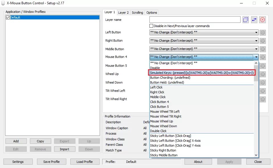 มาโครเมาส์ง่ายๆ ด้วยโปรแกรม XMouse Button Control ที่แสน easy บน