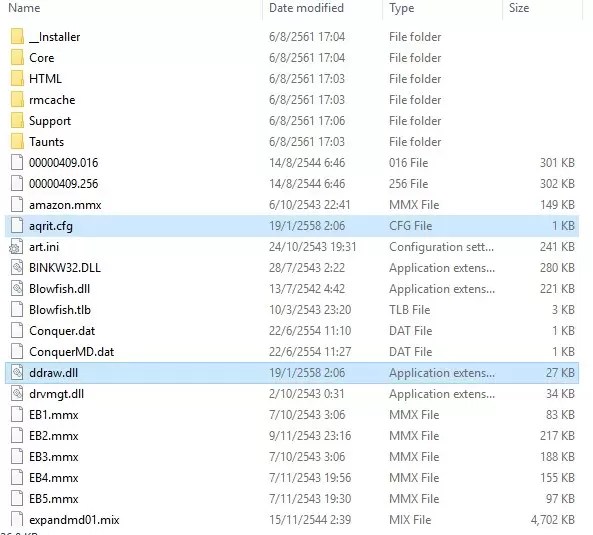 Game Tips แก้ปัญหาเล่น Red Alert 2 (RA2) / Yuri จอดำ บน Windows 10 มี