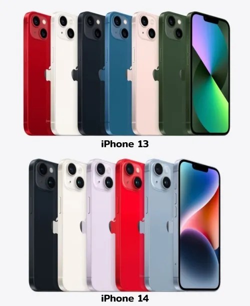 เปรียบเทียบ iPhone 14 vs iPhone 13 รุ่นไหนดี อัปเดต 2022