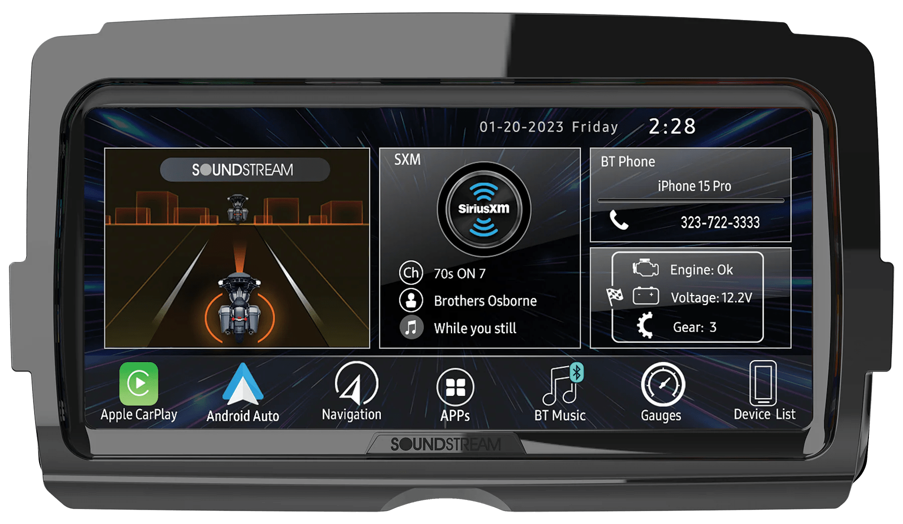 Soundstream Reserve V2 Harley-Davidson Head Unit | 2014 - 2023 Harley