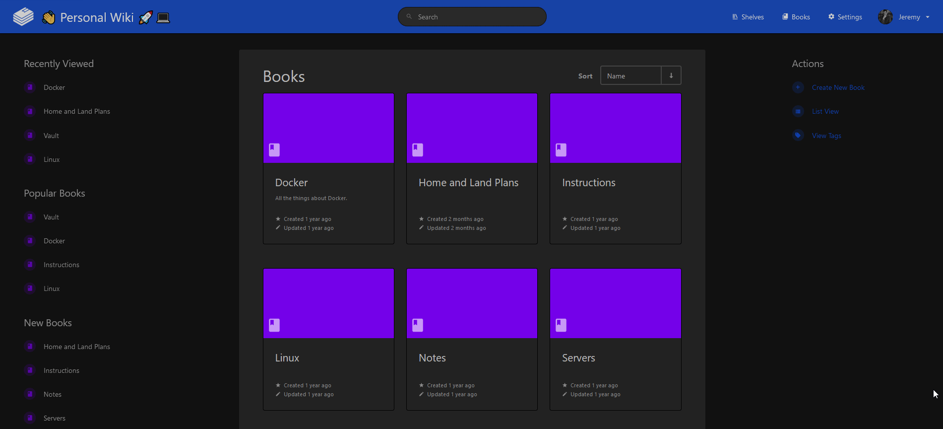 Bookstack More than a Self Hosted Wiki