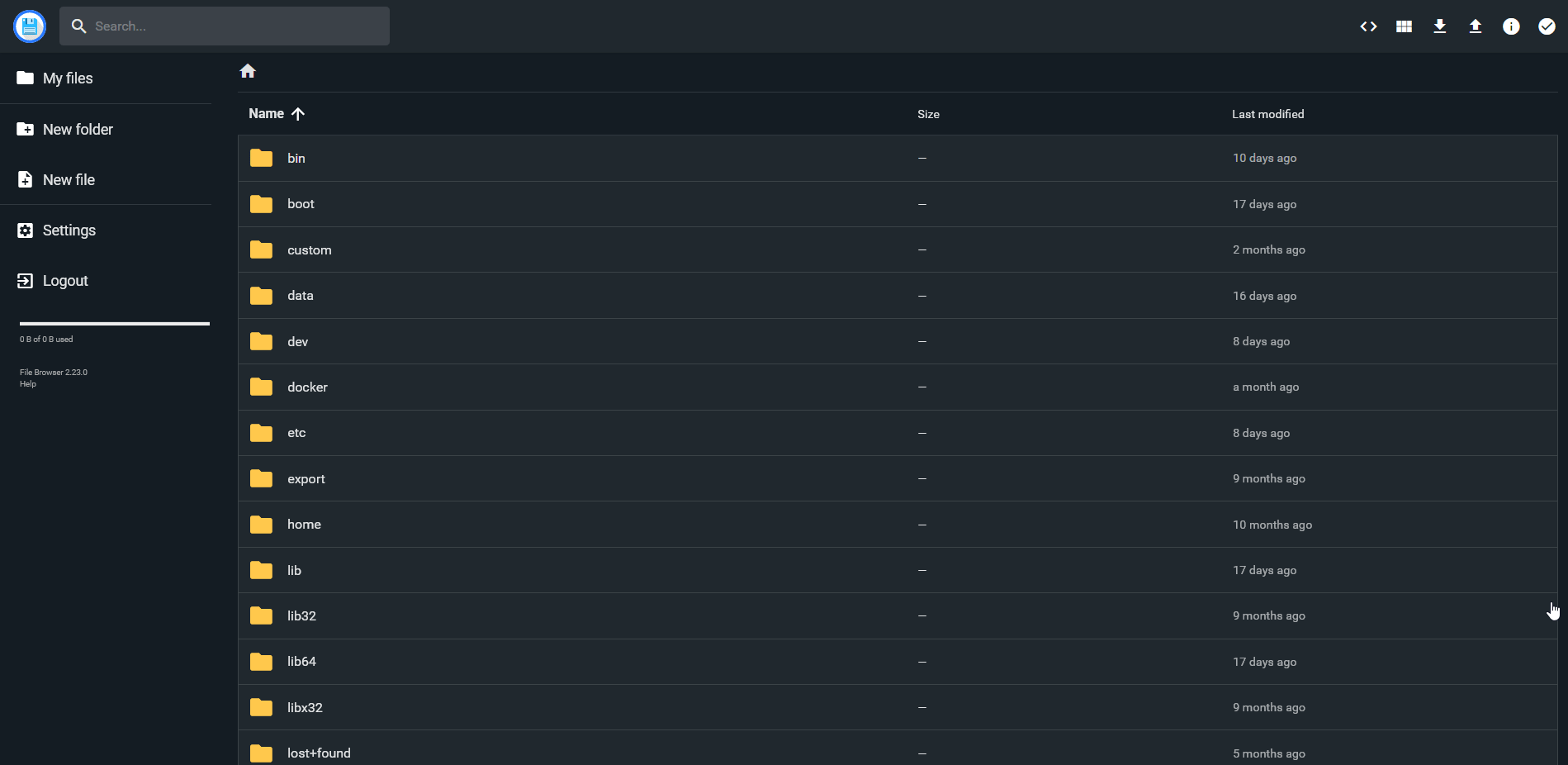 Filebrowser Manage your Files and Shares from Anywhere