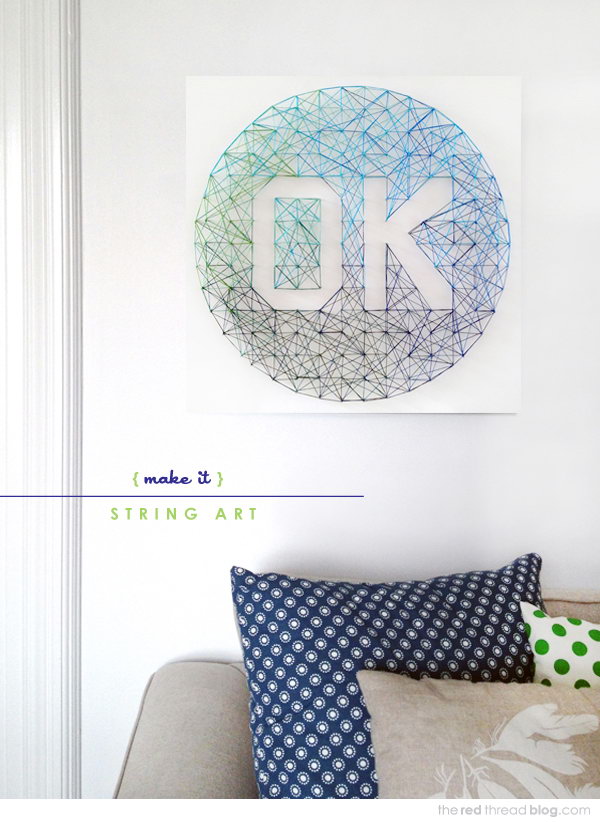 25+ DIY String Art Ideas & Tutorials for Your Home Decor Noted List