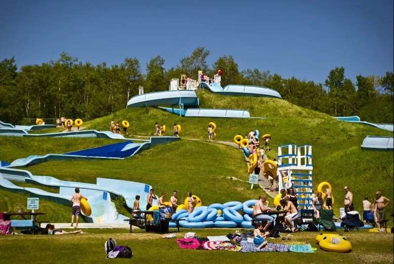Kenosee Superslides, Kenosee Lake History, Travel Information, Hotels