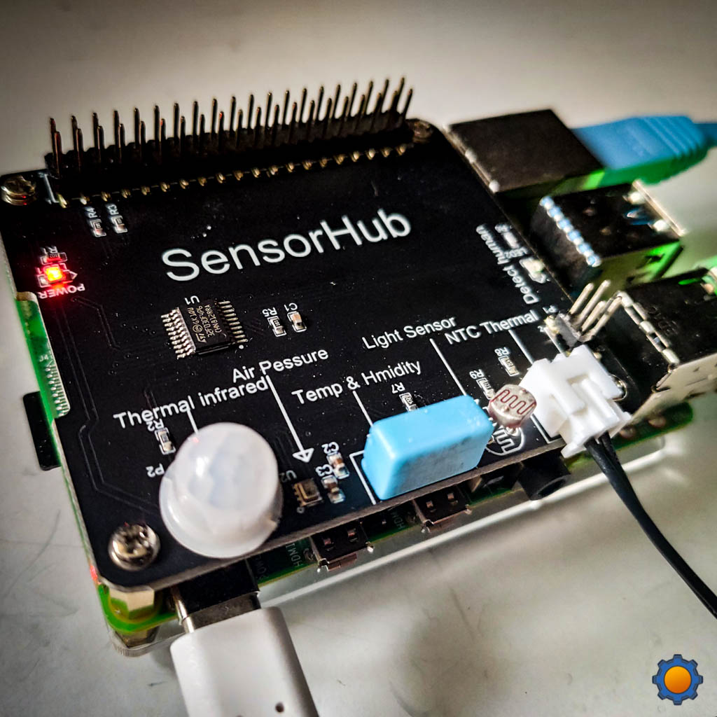 Sensors onboard DockerPi Sensor Hub NotEnoughTech