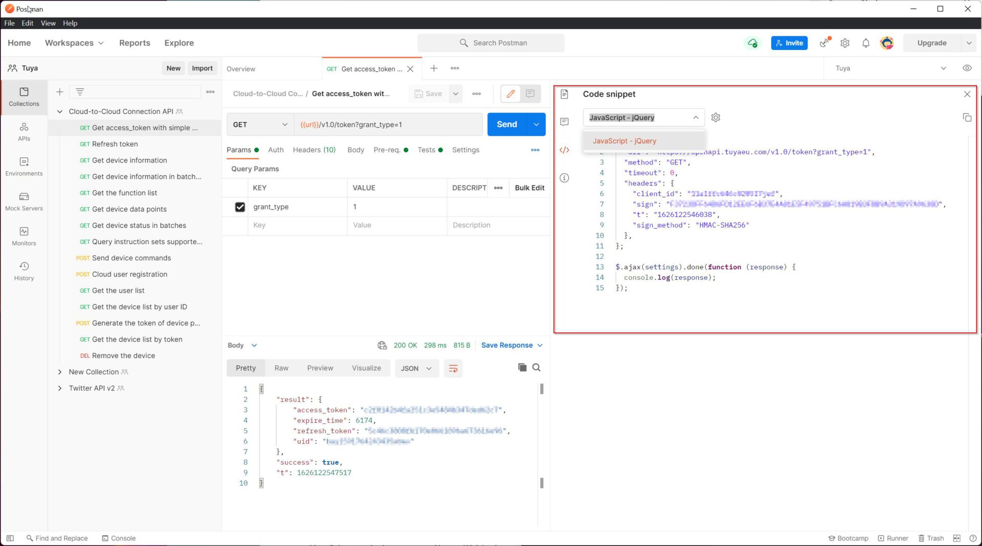 Tuya SDK for beginners: Intro to Tuya Cloud API - NotEnoughTech
