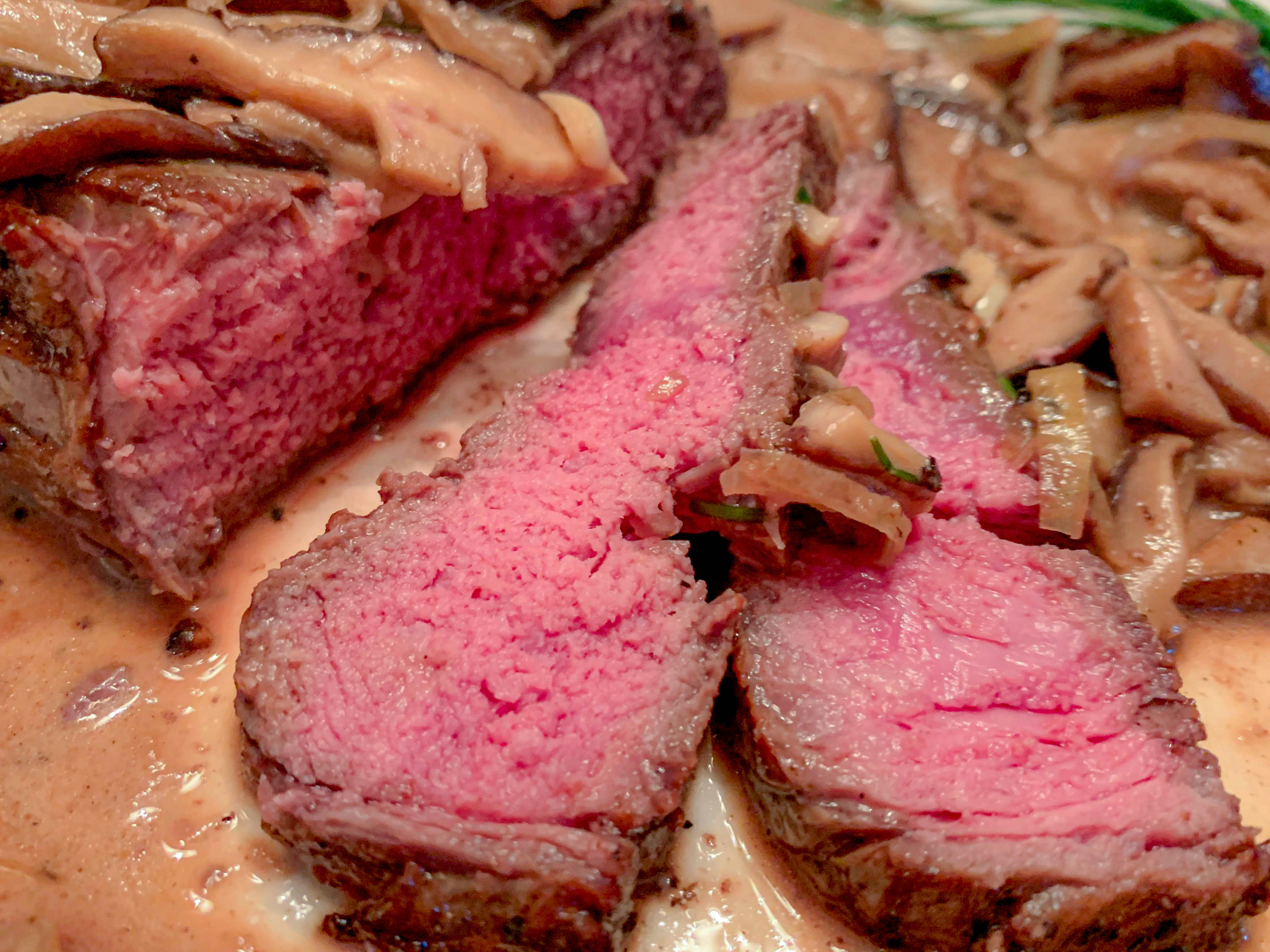 Cast Iron Ribeye With Shiitake And Shallot » Not Entirely Average