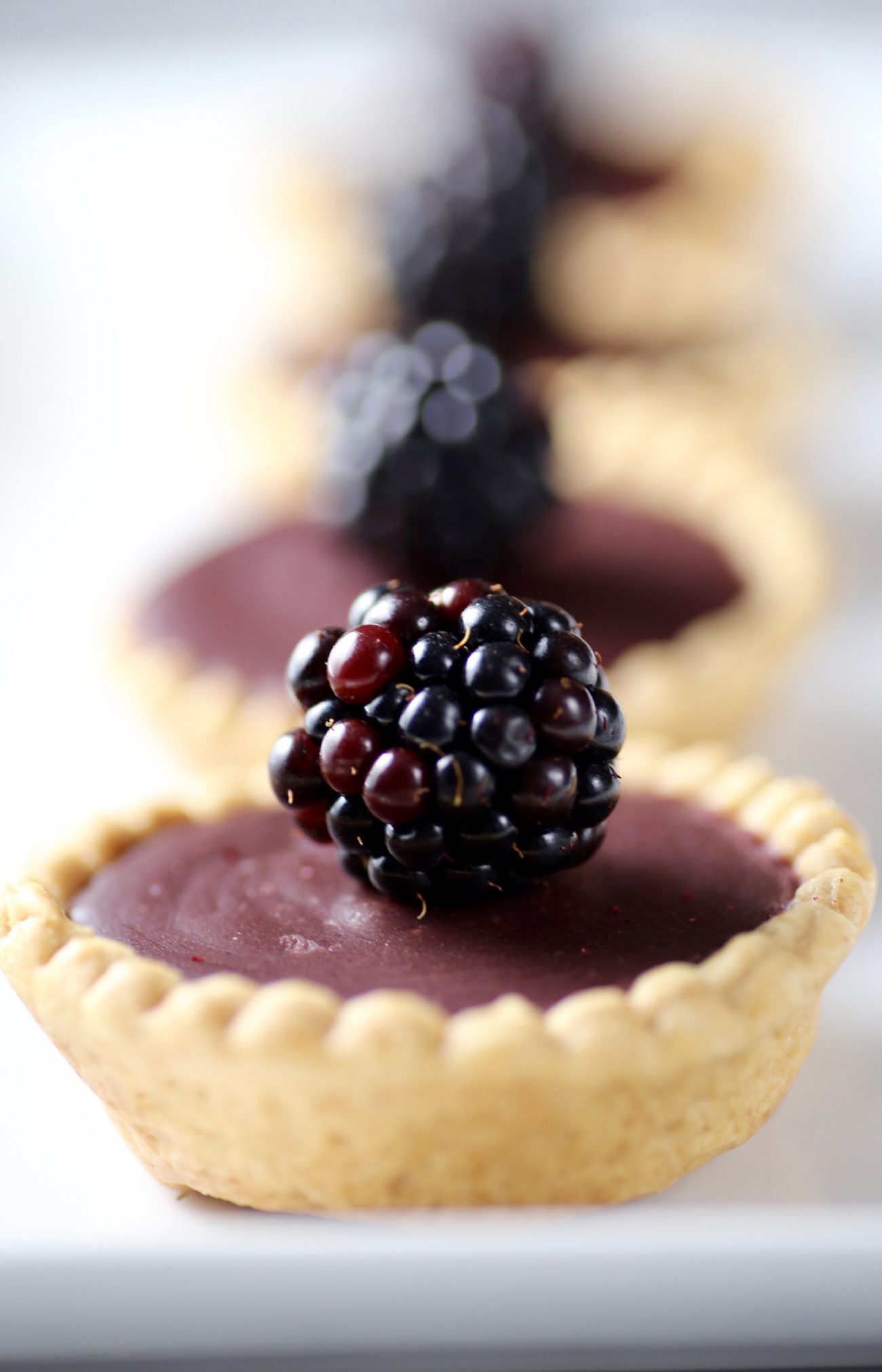 Blackberry and Chocolate Mini Tarts Notes From My Kitchen