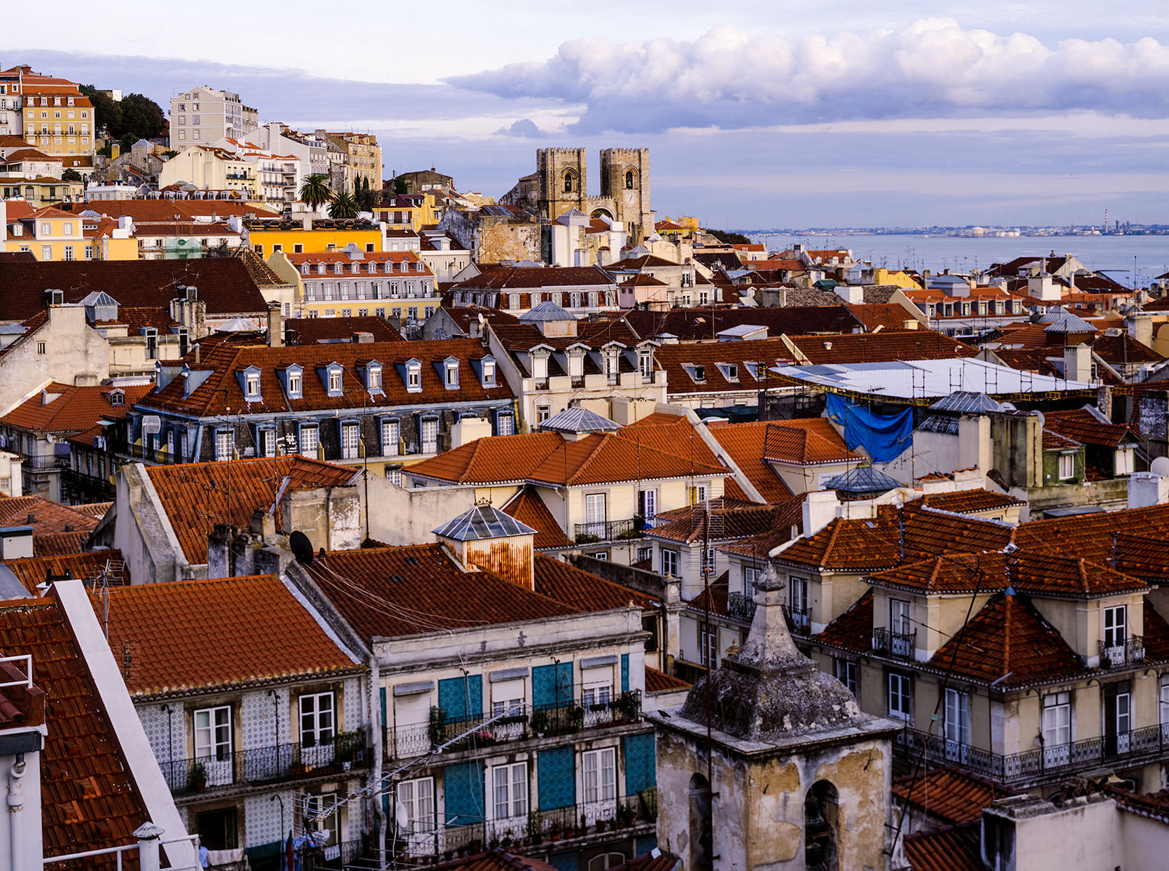 The Alfama in Lisbon