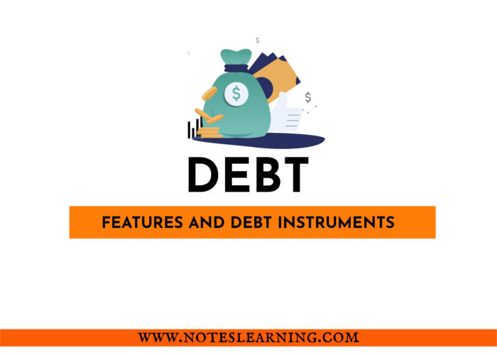 What is a Debt? Features and Debt Instruments Notes Learning