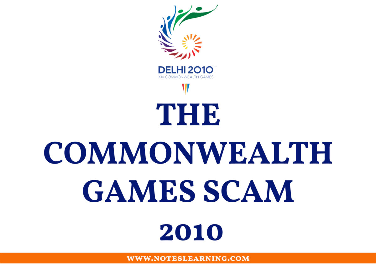 THE COMMONWEALTH GAMES SCAM 2010 Notes Learning