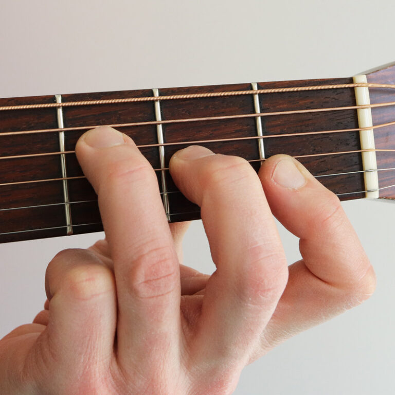 How to Play an F Chord Notes on a Guitar