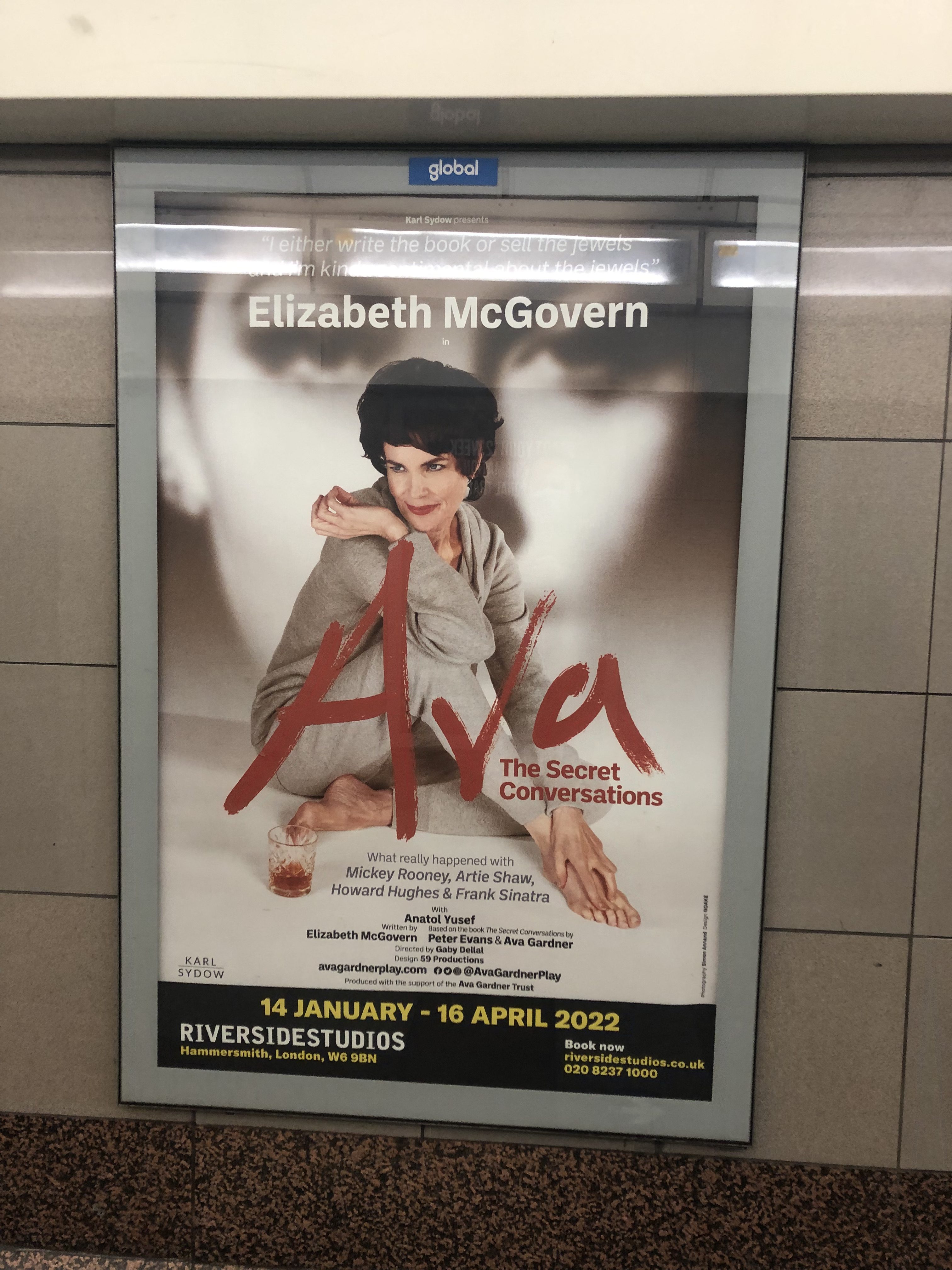 Ava; The Secret Conversations Riverside Studios February 17 First Impressions