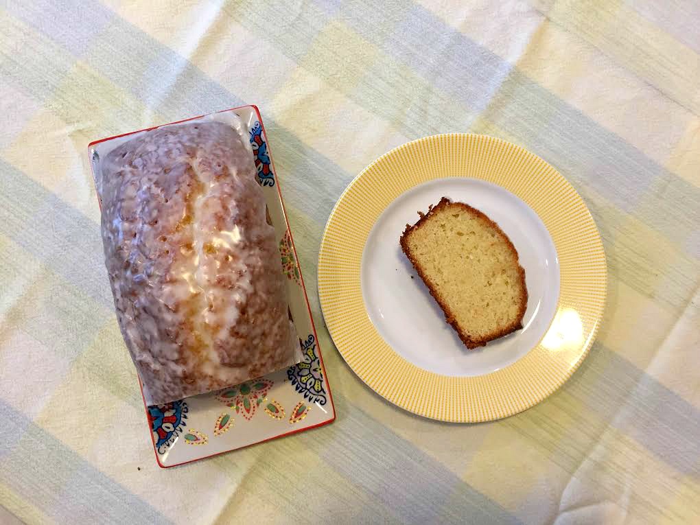 Grapefruit Olive Oil Pound Cake