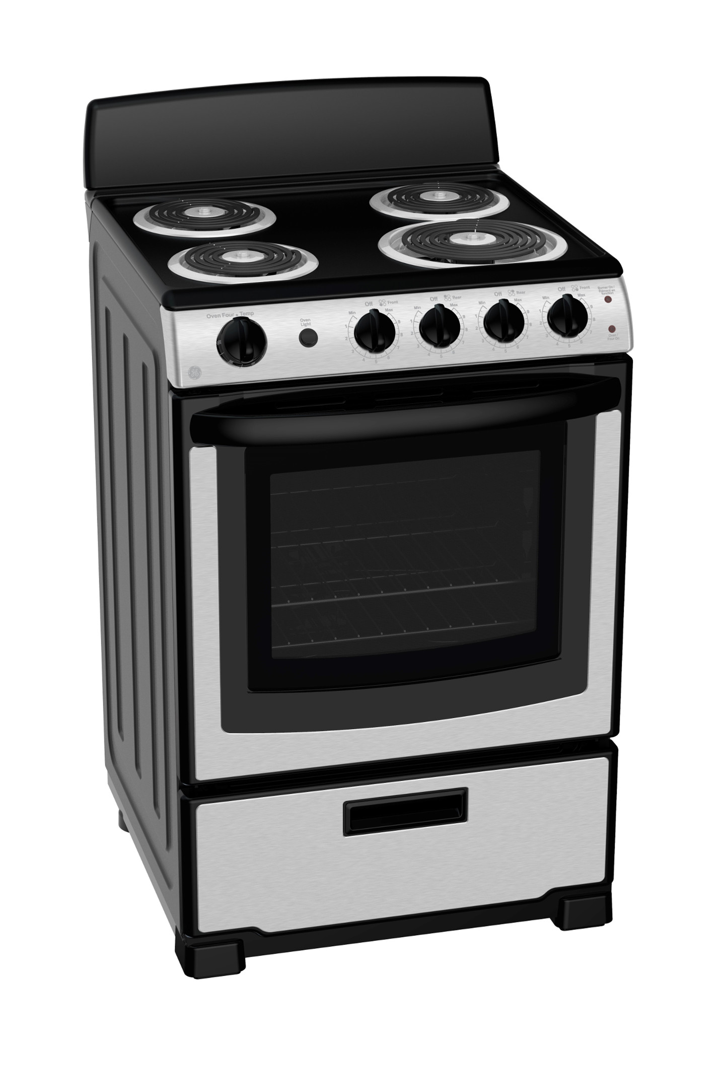 24 Inch Range, Stainless Steel Nothin' Fancy Furniture Warehouse