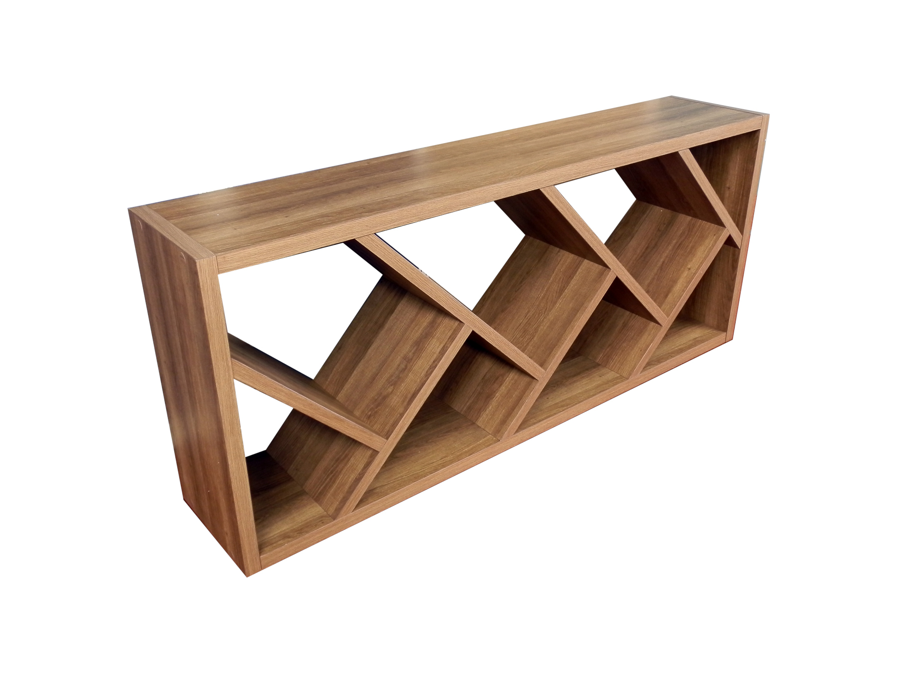 Contemporary Bookcase or Console Nothin' Fancy Furniture Warehouse