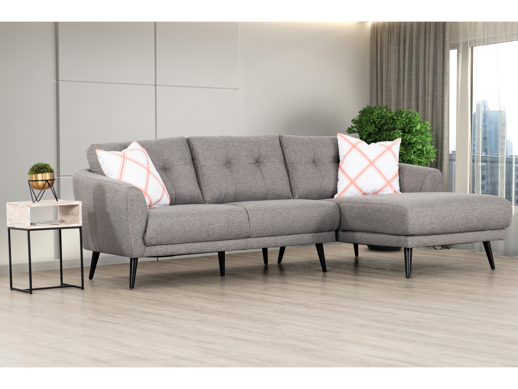 Chaisse Sectional Nothin' Fancy Furniture Warehouse